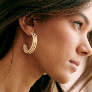 Sezane Alix Hoop Earrings